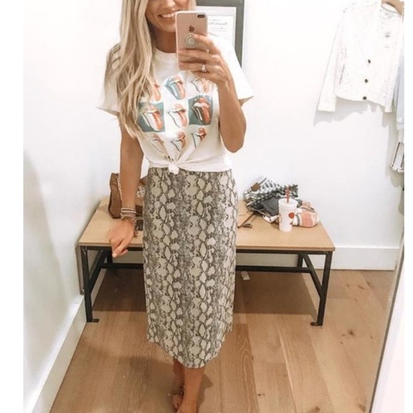 american eagle midi skirt